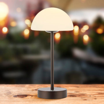 Xavier 12.5" Modern Minimalist Iron Rechargeable Integrated LED Table Lamp - JONATHAN Y